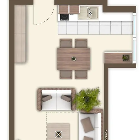 Lägenhet Achtern Diek 2-23 *